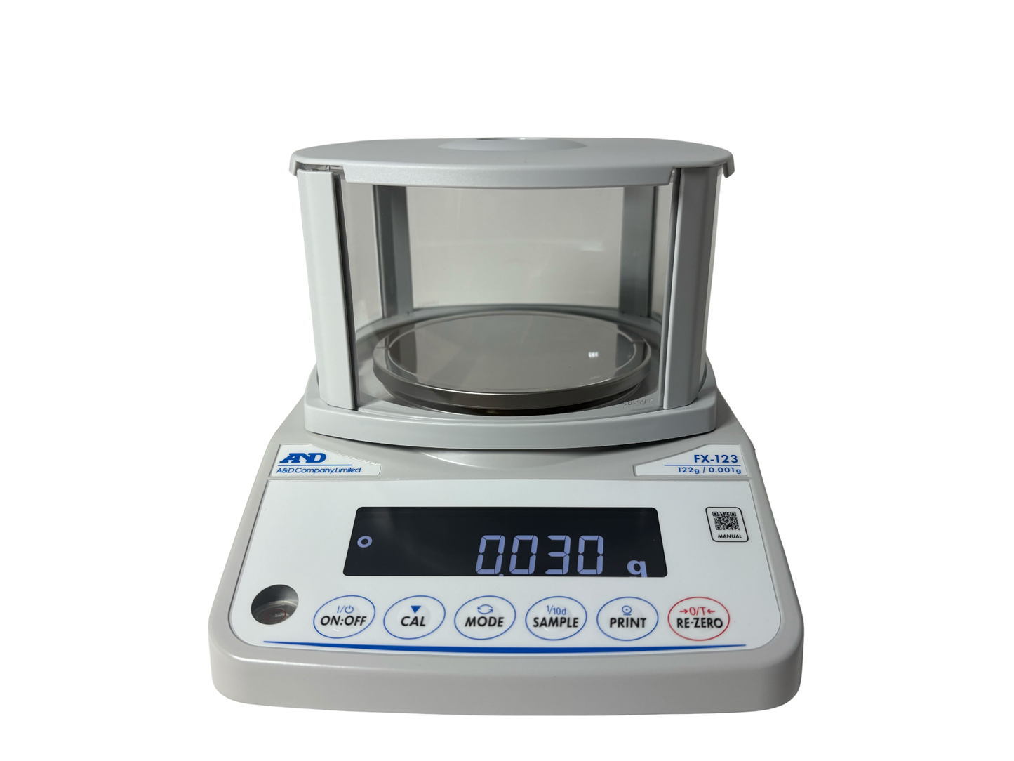 A&D FX-123 Reloading Scale - 122g x 0.001g